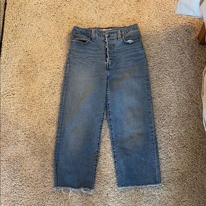 levi’s ribcage straight ankle jeans